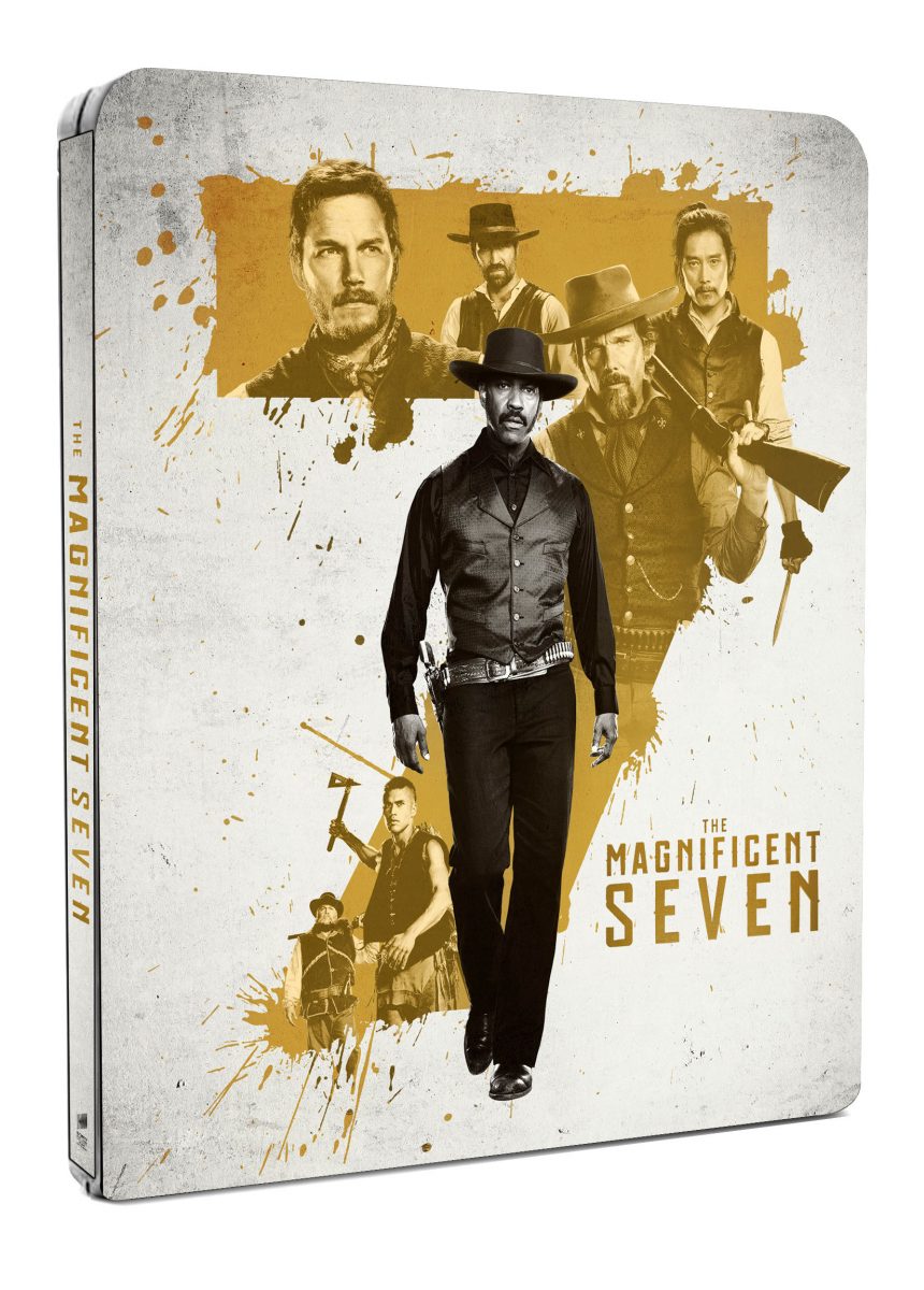 Star studded Remake The Magnificent Seven Is Getting A UK Steelbook Star studded Remake The Magnificent Seven Is Getting A UK Steelbook