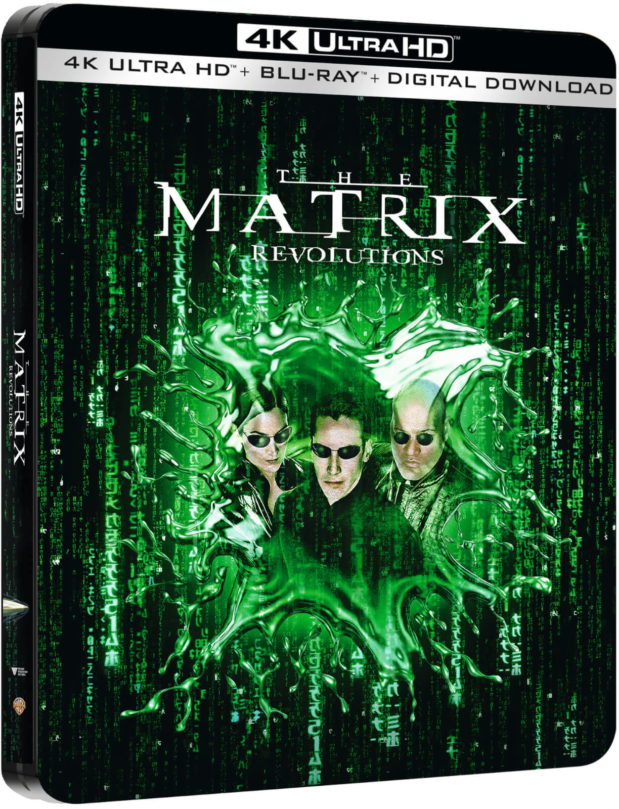 The matrix trilogyのimport版bdも以前購入済みでしたが、この度4k uhd版も購入しました 今回、輸入版新品未開封のアウトレット品を購入してみました 紙の外箱の角に落下したような凹み有り Matrix 4K Trilogy : The ground-breaking "The Matrix" trilogy is getting a ...