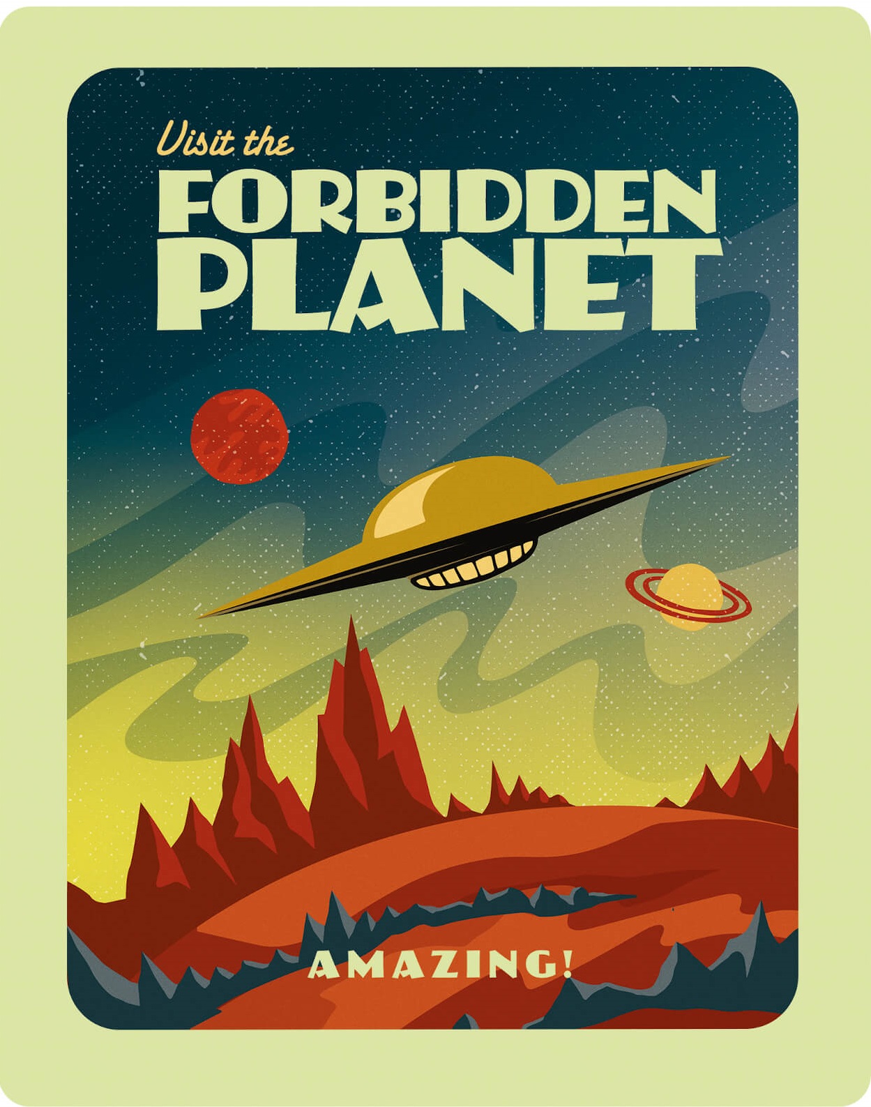 Sci-fi classic Forbidden Planet is getting a great looking new Steelbook  release in March - Steelbook Blu-ray News