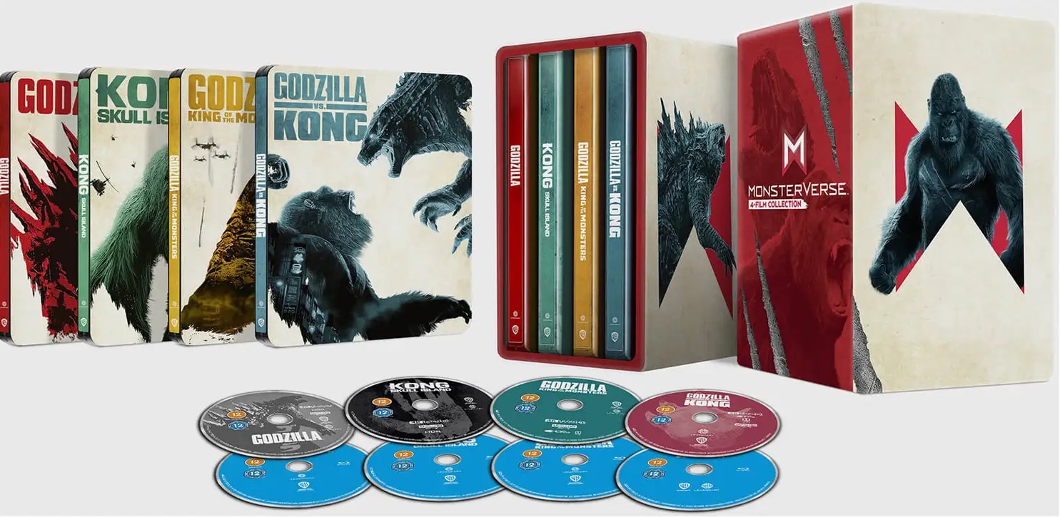 GODZILLA (LIMITED EDITION) 4K UHD/BLU-RAY STEELBOOK