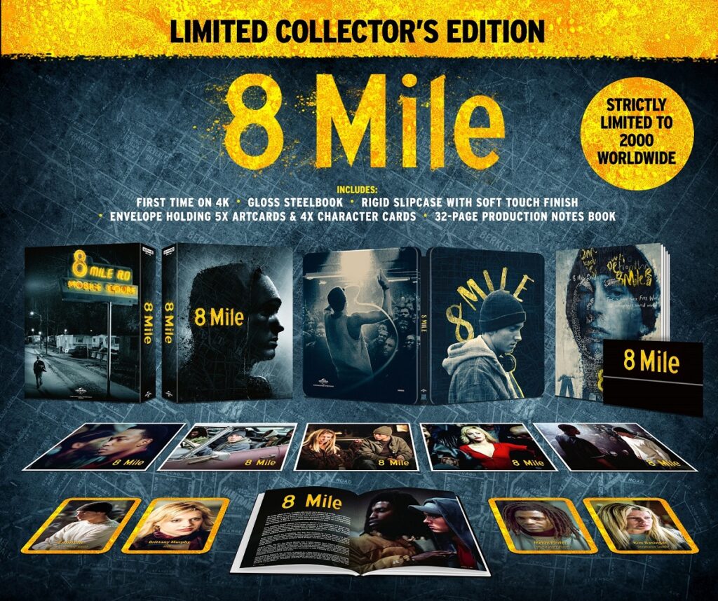 8 Mile Limited Edition 4K Steelbook (4K Ultra HD + Blu-ray)