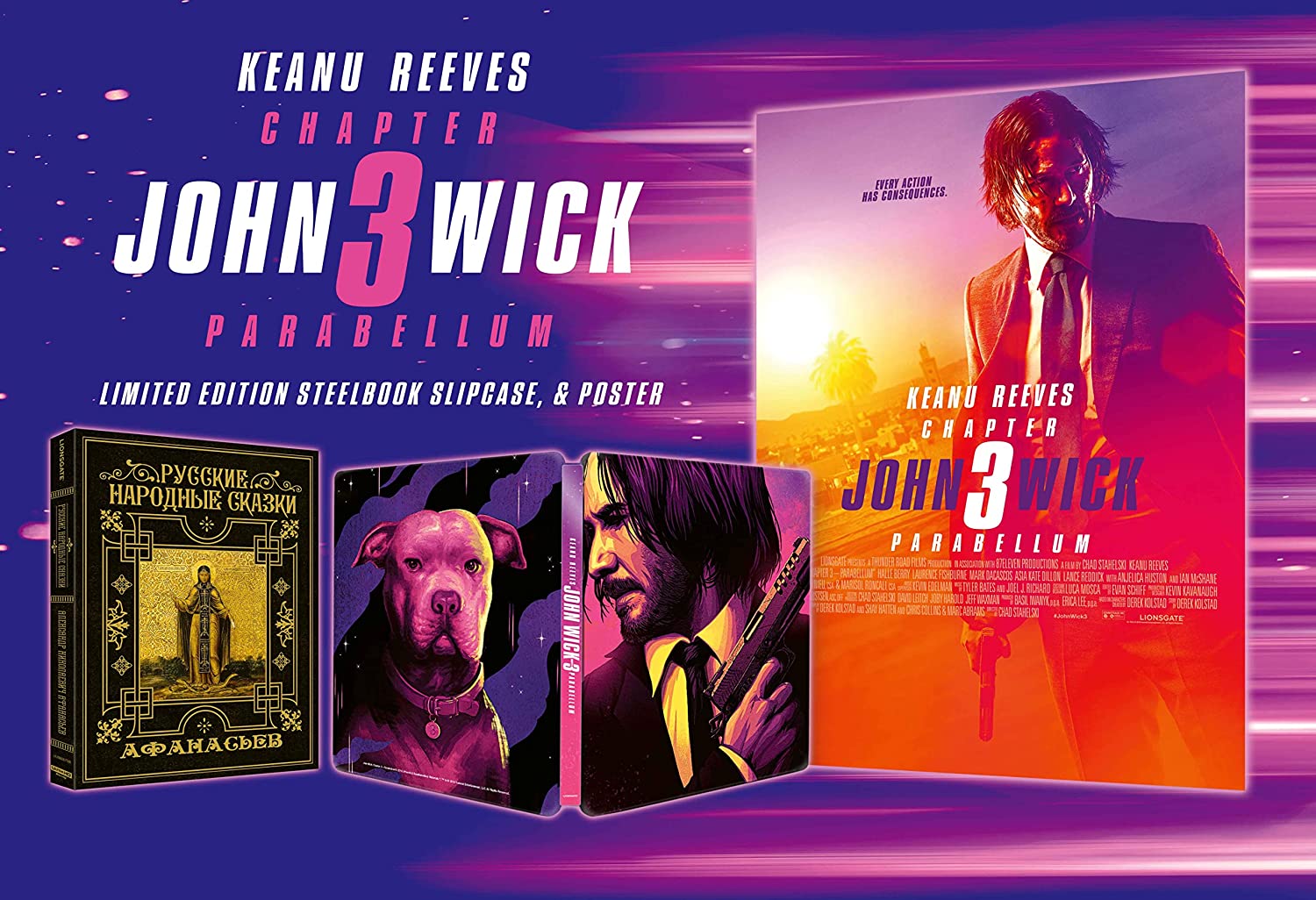 Action sequel “John Wick Chapter 3 Parabellum” is getting a 4K UK