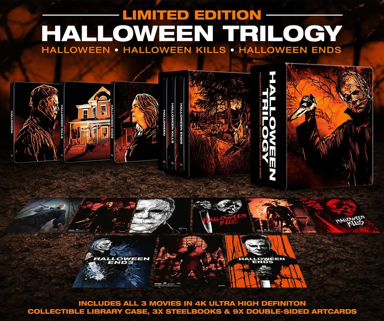 The recent "Halloween" trilogy is getting a great looking new 4K