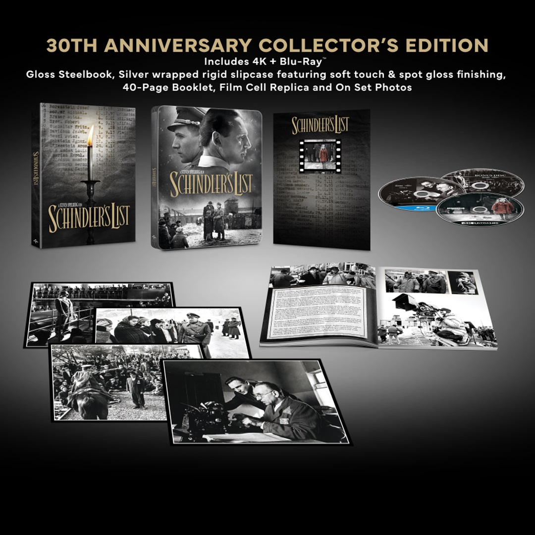 Steven Spielberg classic "Schindler's List" is getting a new 4K