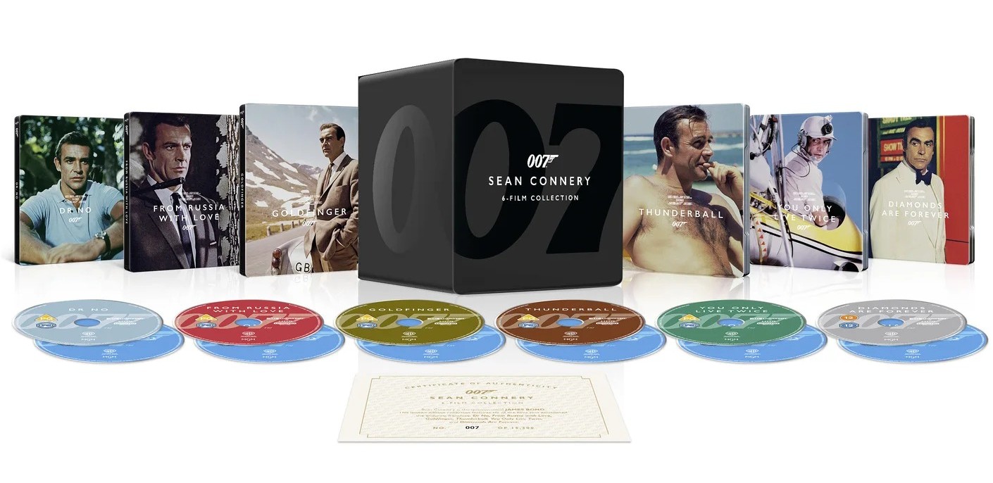A UK release for the 4K Steelbook collection of the official Sean